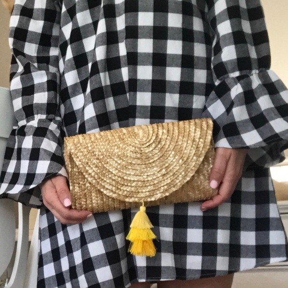 🏄🏽‍♀️Cala Straw Clutch 🍉 Summer Sale - Picture 4 of 4